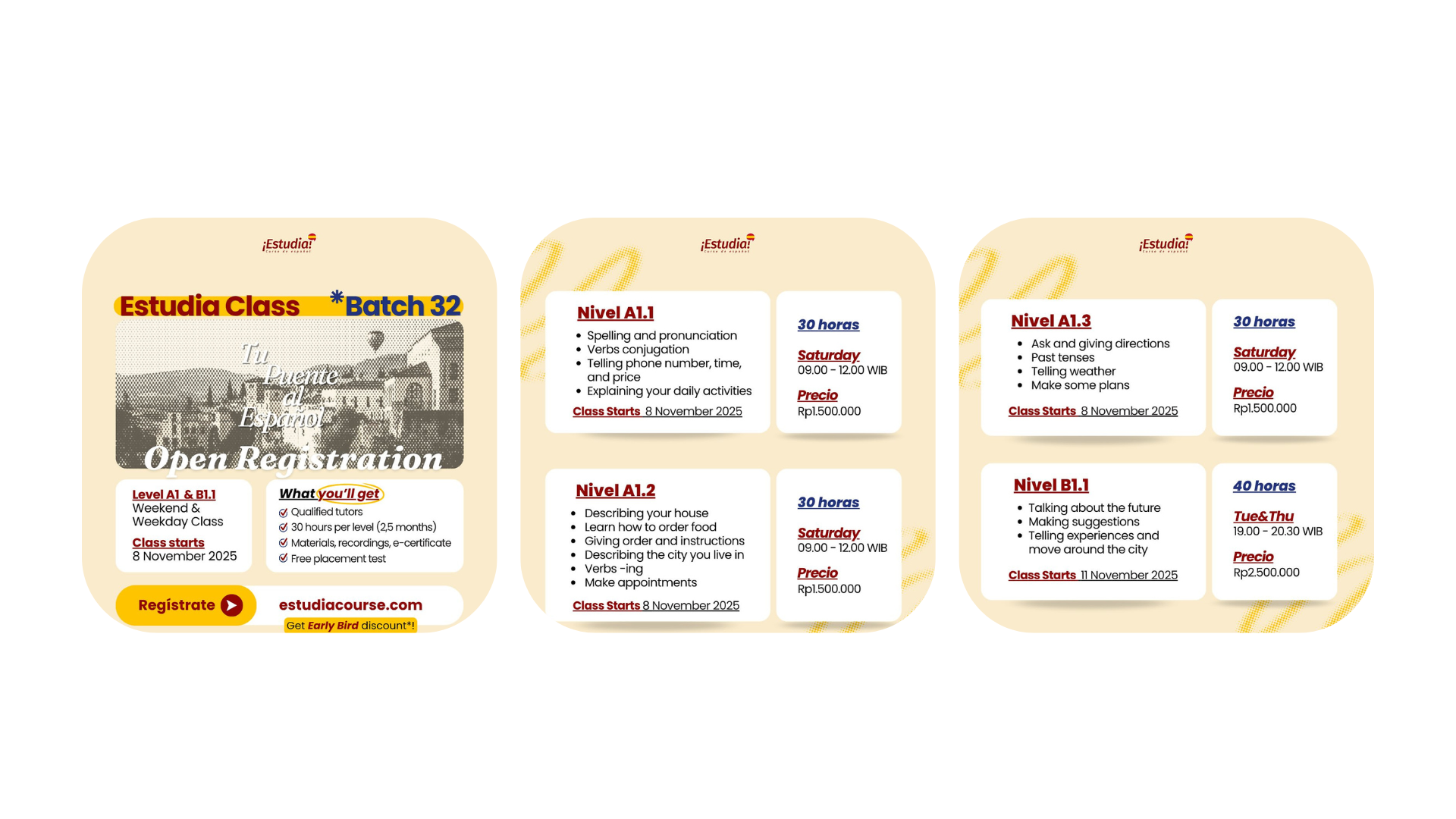 kursus online bahasa spanyol